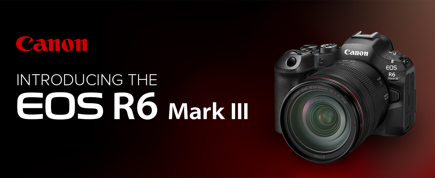 Amazon.com : Canon EOS R6 Mark III Mirrorless Camera with Extra